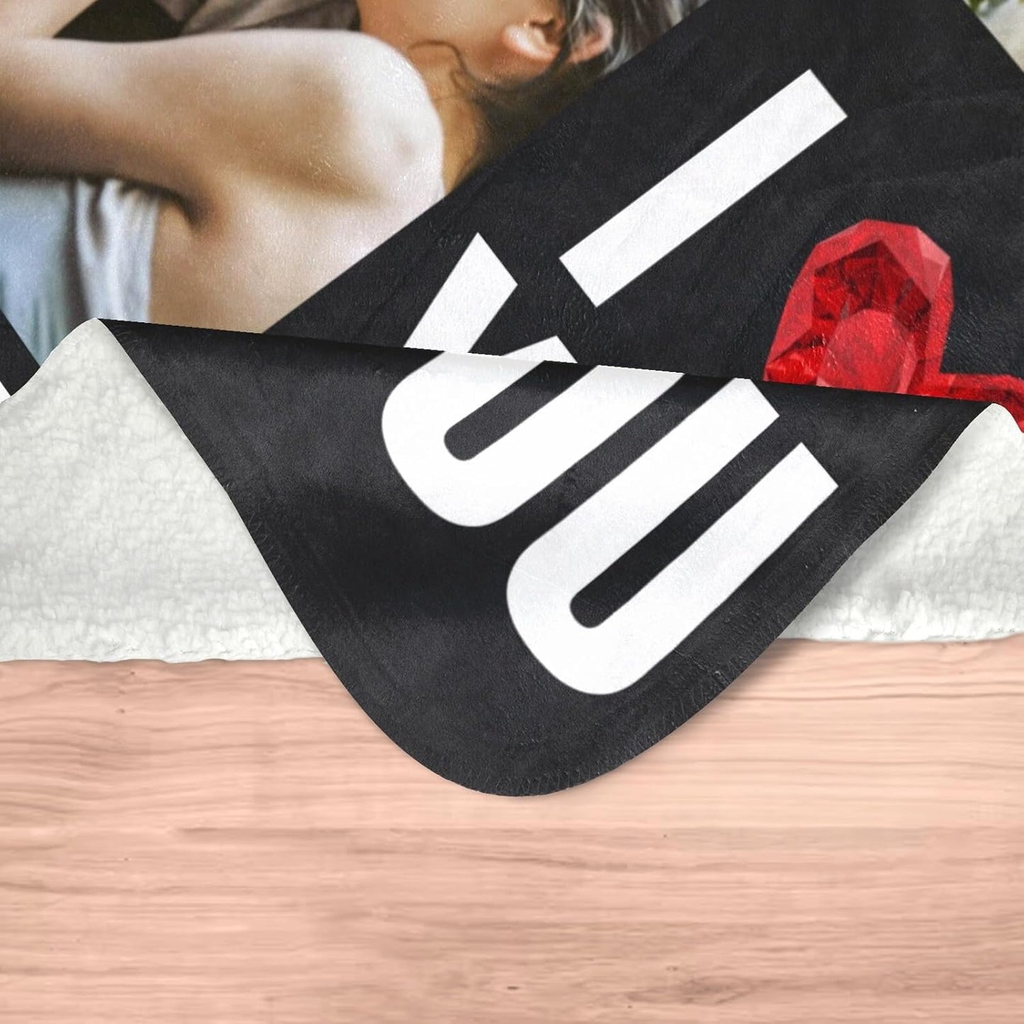 Custom Blanket with Photos, Personalized Photo Blankets Using My Own Photos, Customized Blankets with Pictures, Personalized Gifts for Women Men Baby Child