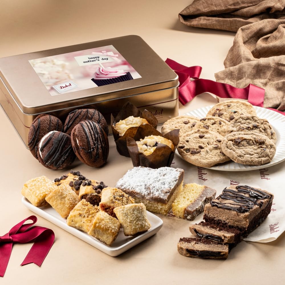 Gift Baskets, Gourmet Mother’s Day Food Gifts for Women, Mom, Mother-in-Law, Daughter, Sister, Wife, Friend, Co-worker, and Her, By Dulcet Gift Baskets