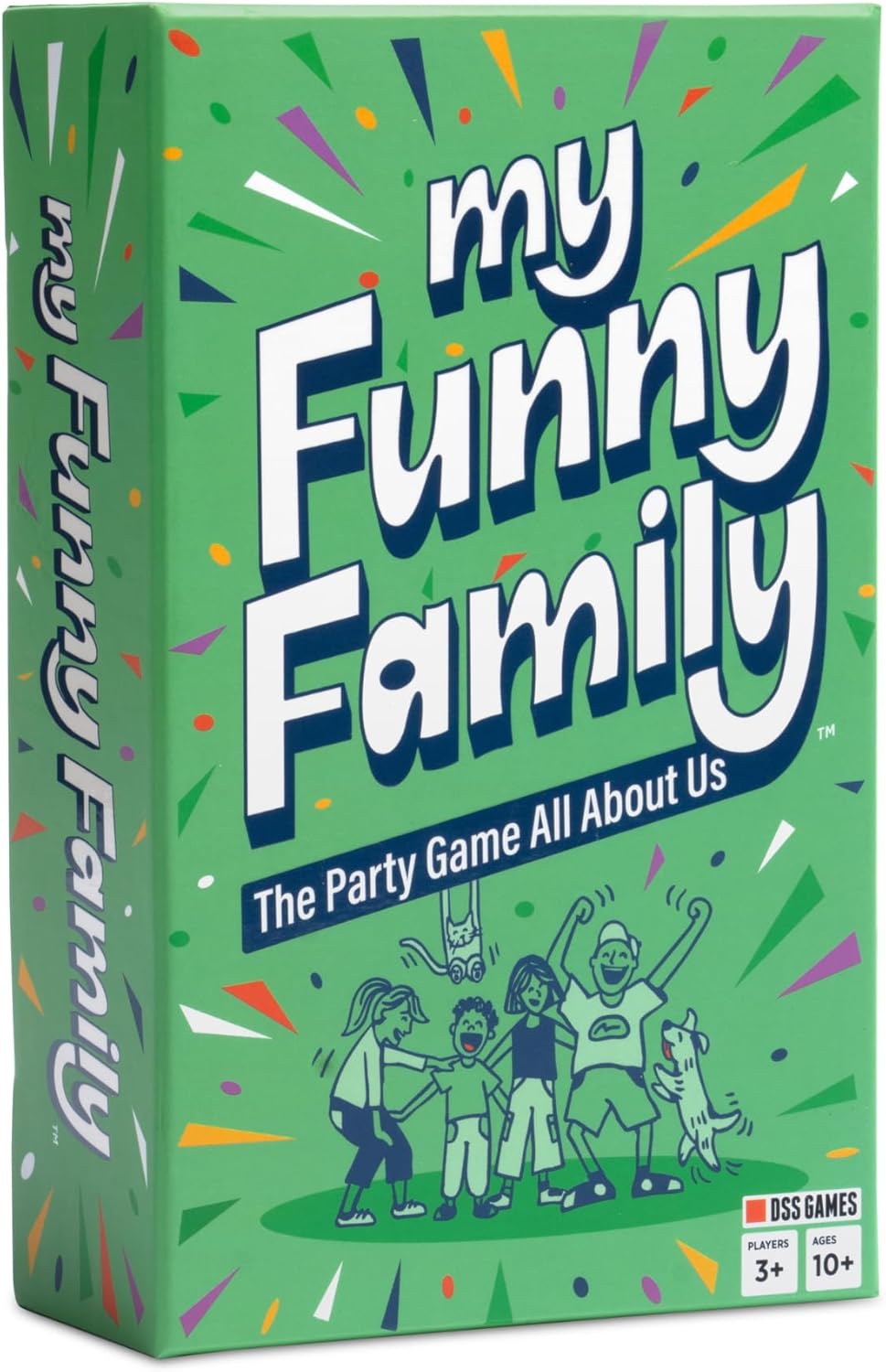 My Funny Family [Fun Card Game for Kids, Adults, Families | Great for Parties, Game Nights, Travel Games, Camping, Vacation | Easy to Learn & Family Friendly | Family Games Ages 10 & Up]
