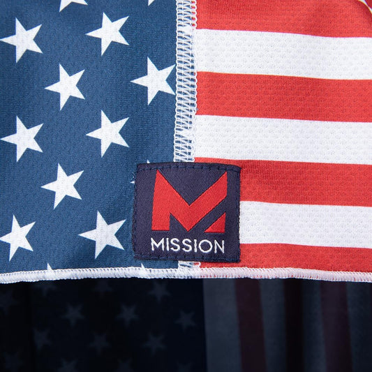 MISSION Cooling Hoodie Towel- Hood Towel, Evaporative Cool Technology, Cools Instantly When Wet, UPF 50 Sun Protection, Contours Your Head to Stay in Place, Great for Sports, Fitness, Gym