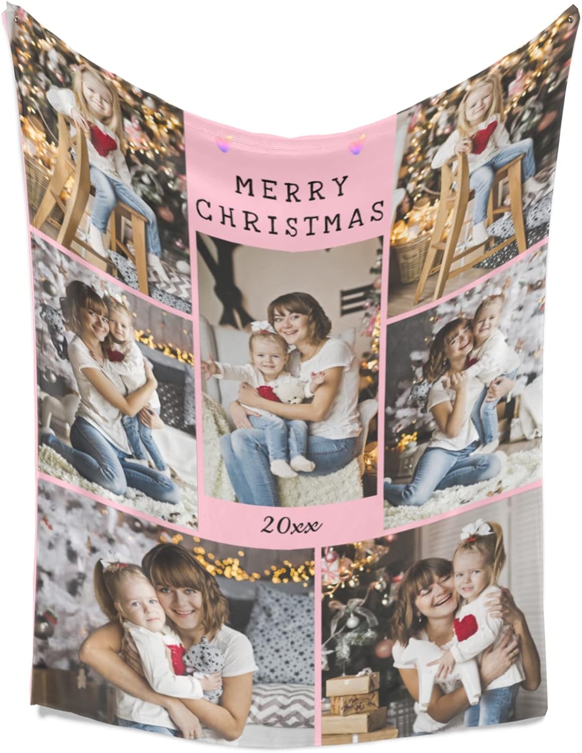 Custom Blankets with Photos, Personalized Photos Blanket Using My Own Photo, Customized Blankets with Picture, Personalized Gifts for Women Men Baby Child