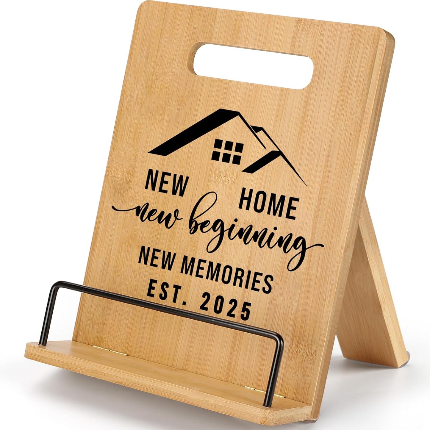 Housewarming Gifts New Home 2025 Cookbook Stand, Housewarming Gifts New Home Gifts Ideas, Best House Warming Gifts for Women Couples New homeowner, New Apartment Gifts Closing Gifts for Home Buyers