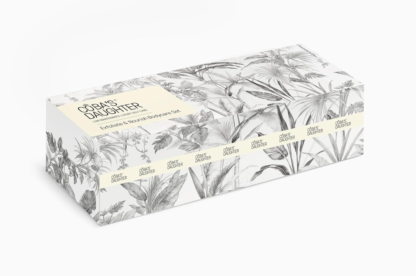 COBA'S DAUGHTER Bath & Body Care Gift Basket - 7-Piece Spa Inspired Body Wash, Bubble Bath and Travel Minis for Women (7 Pieces)