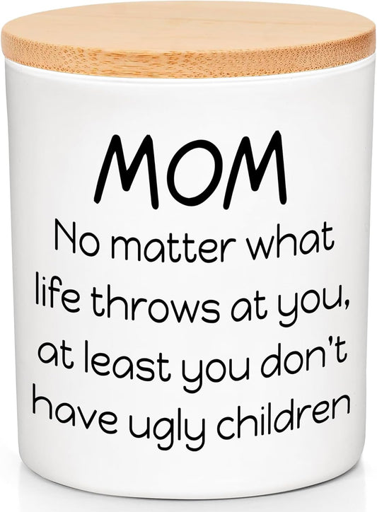 Gifts for Mom from Daughter Son - Mothers Day Gifts for Mom, Wife, Women - Moms Birthday Gift Ideas, Cool Birthday Gift for Moms - Funny Mothers Day Candle, mom Candle Funny 10oz