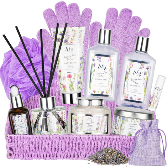 Mothers Day Gifts for Mom - Ultimate 14-Piece Aromatherapy Bath & Body Gift Set, Spa Gift Basket, Bath Collection with Bath Bomb | Christmas Birthday Gift, Perfect Present for Her & Mom All Occasions