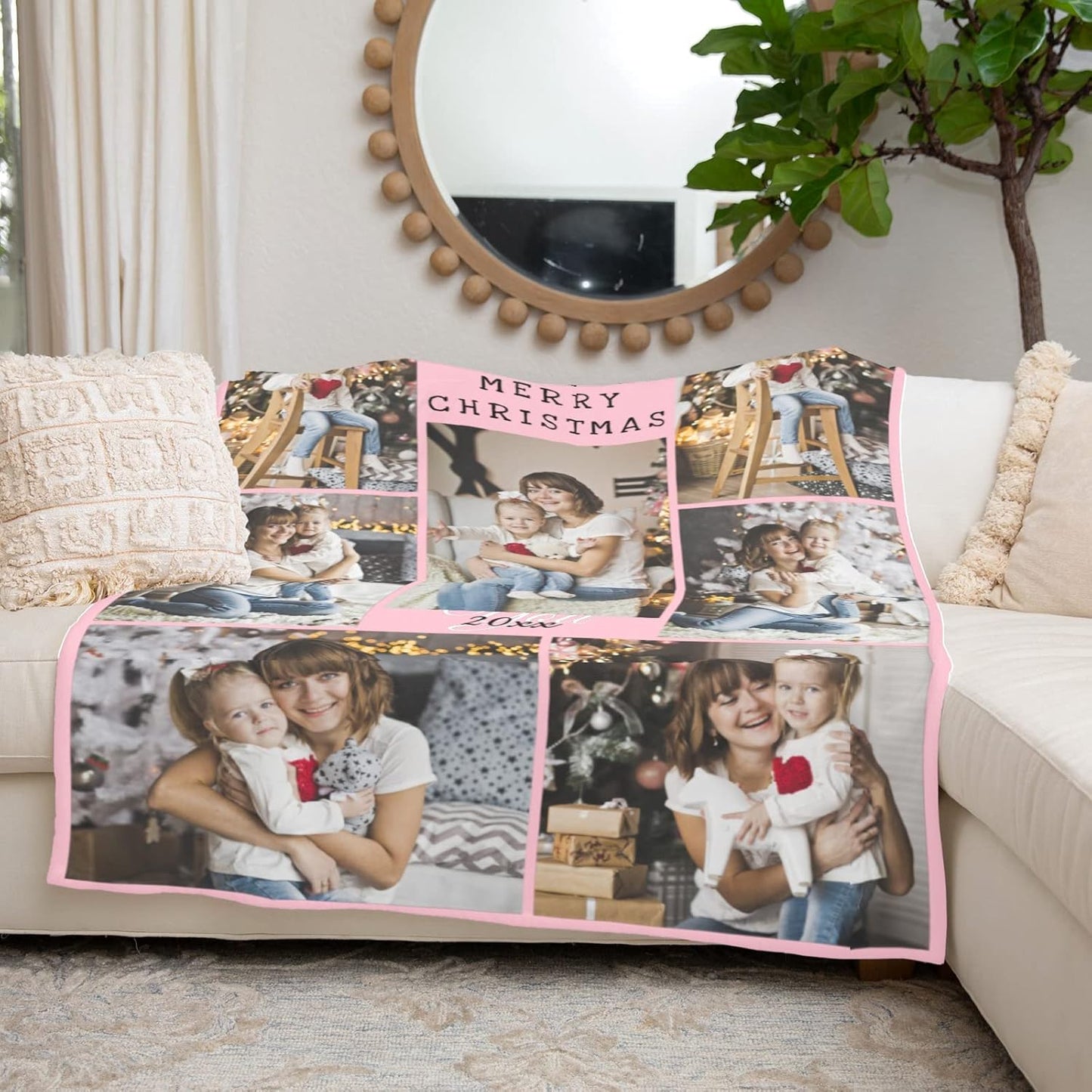 Custom Blankets with Photos, Personalized Photos Blanket Using My Own Photo, Customized Blankets with Picture, Personalized Gifts for Women Men Baby Child