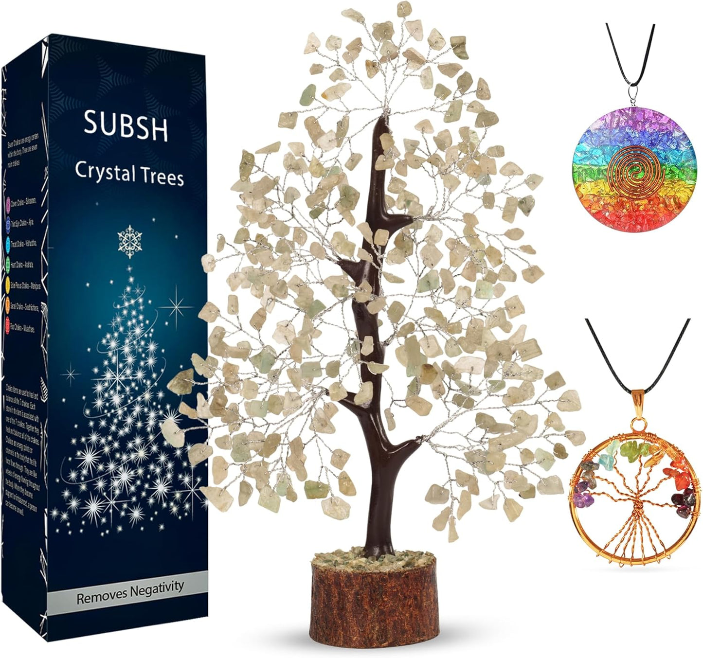 Green Jade Stone Money Tree | Tree of Life | Energy Healing Stones | Feng Shui Bonsai | Reiki Crystal Healing | Good Luck | Chakra Tree | Spiritual | Crystal Gifts | Office Home Decor