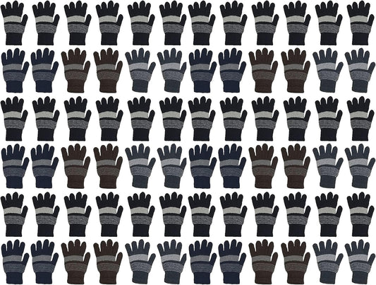 Wholesale Winter Gloves Beanies, Warm Thick Thermal Bulk Case Pack Unisex Men Women