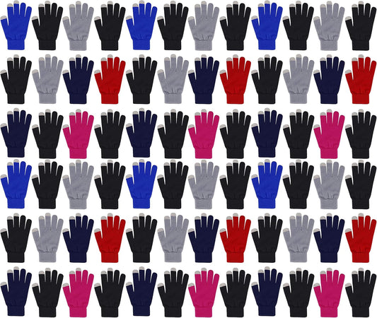 Wholesale Winter Gloves Beanies, Warm Thick Thermal Bulk Case Pack Unisex Men Women